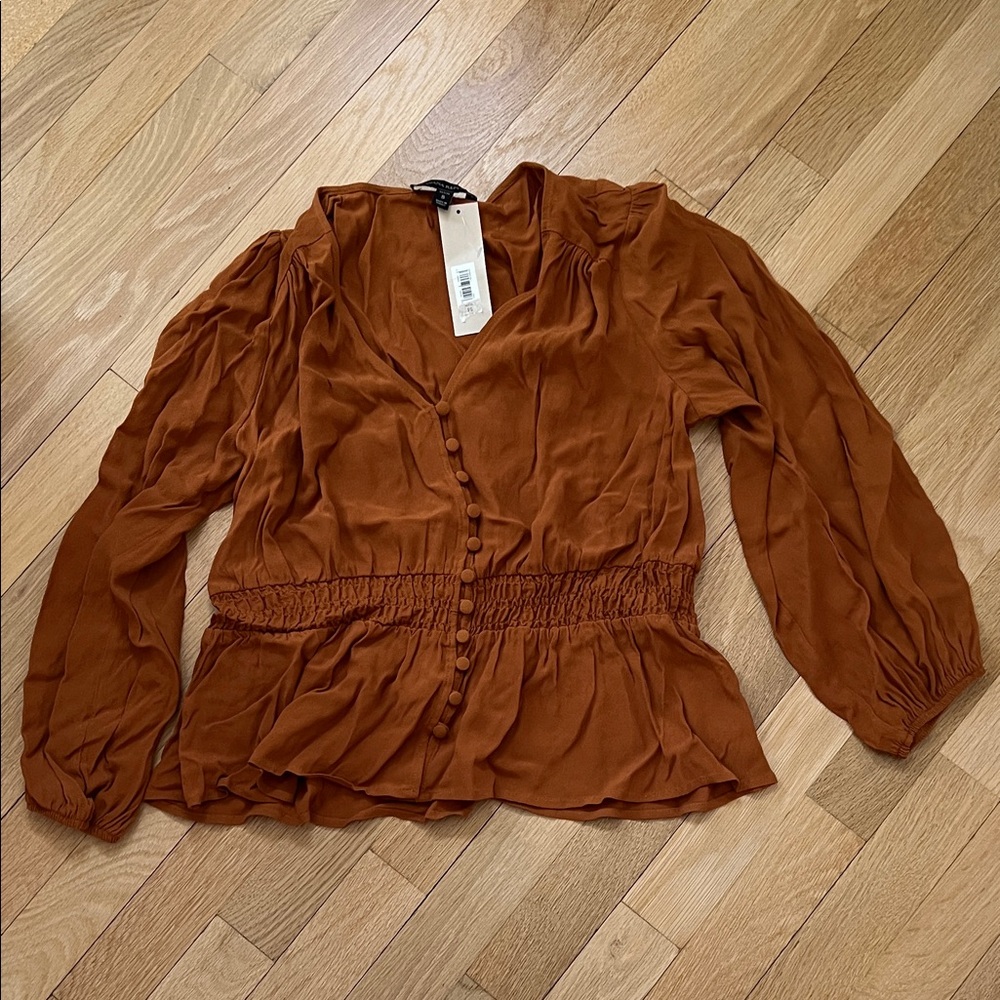 Women's Boho Peplum Top